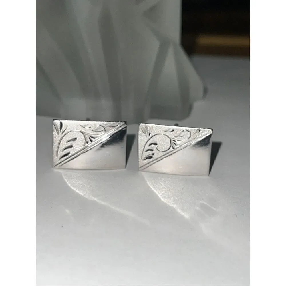 Vintage sterling cufflinks